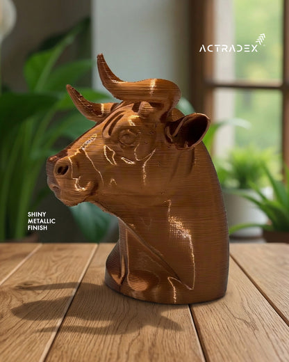Victory Bull - 4 Inch Symbol of Success & Financial Growth