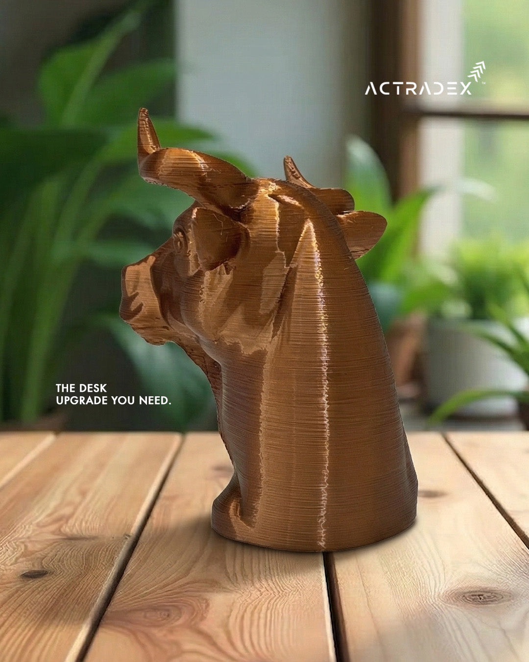 Victory Bull - 4 Inch Symbol of Success & Financial Growth