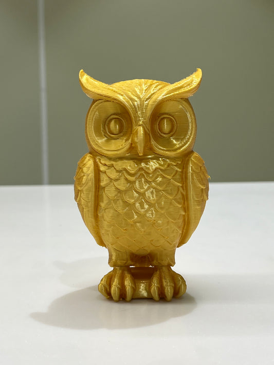 Wisdom Owl Desk Sculpture