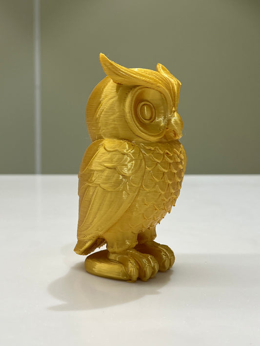 Wisdom Owl Desk Sculpture