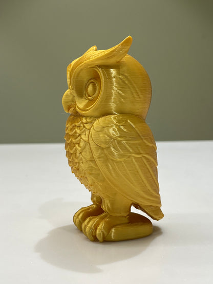 Wisdom Owl Desk Sculpture