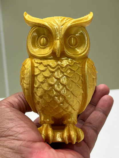 Wisdom Owl Desk Sculpture
