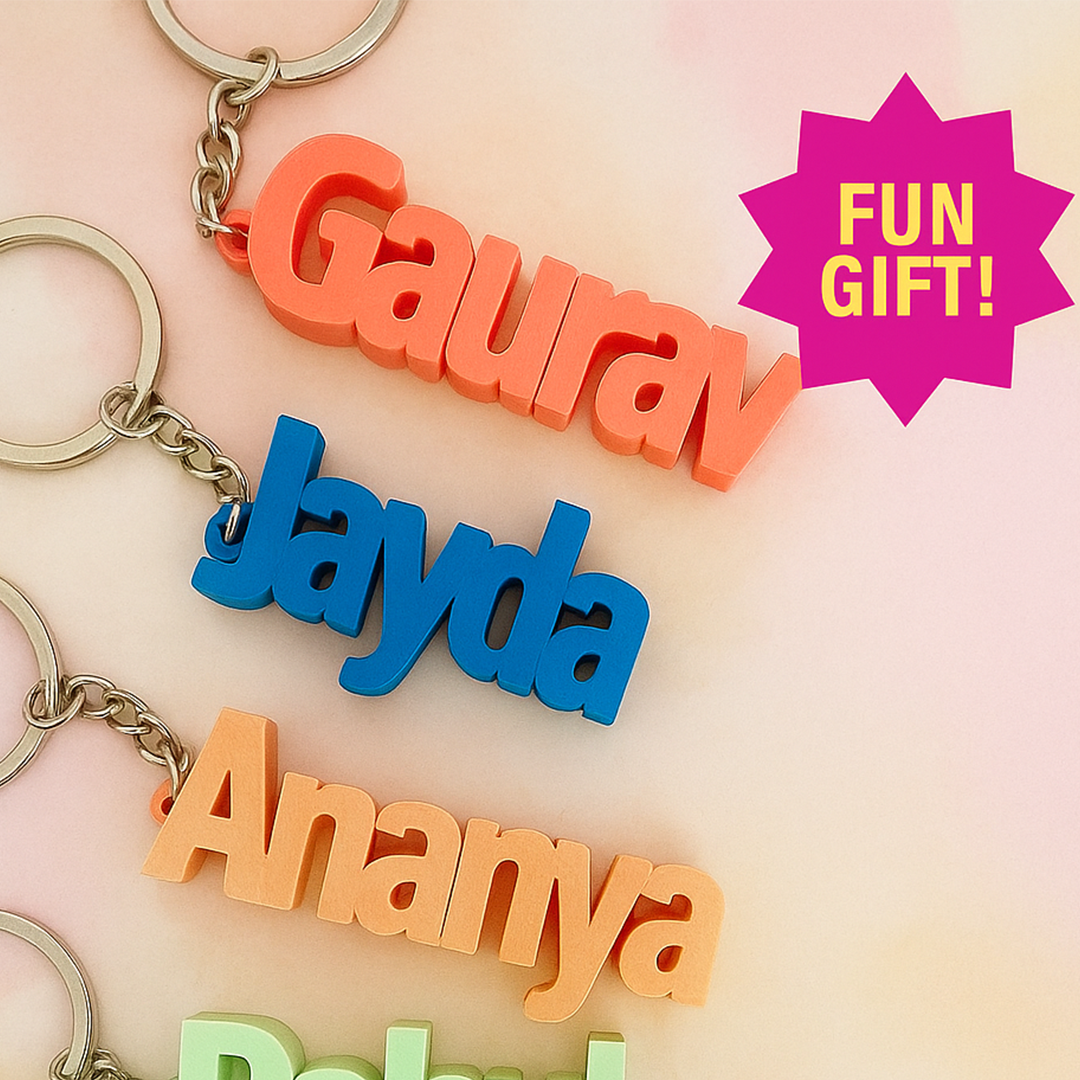 3d Name Keychain